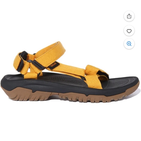 New Mustard color Tevas unisex men’s sz 8/womens sz 9.5 - Picture 5 of 15